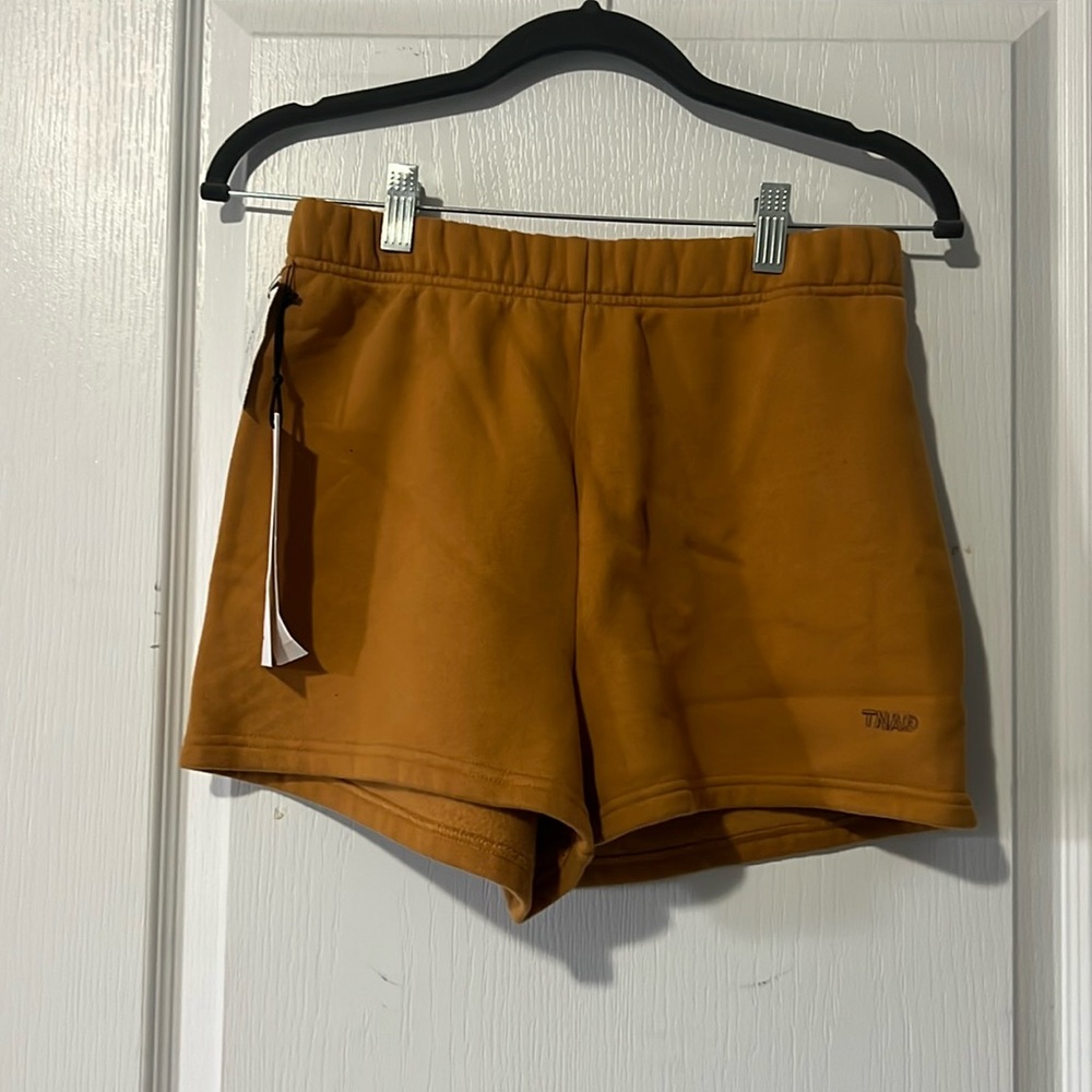 TNA Women's Shorts in Mustard Brown